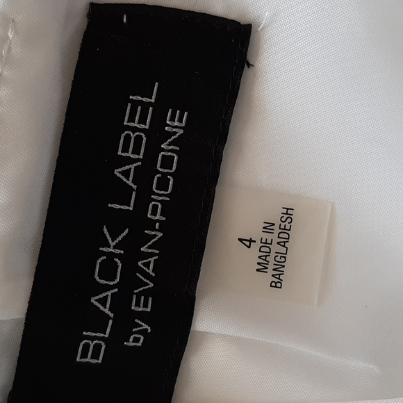 Evan Picone White Pencil Skirt - Picture 4 of 5